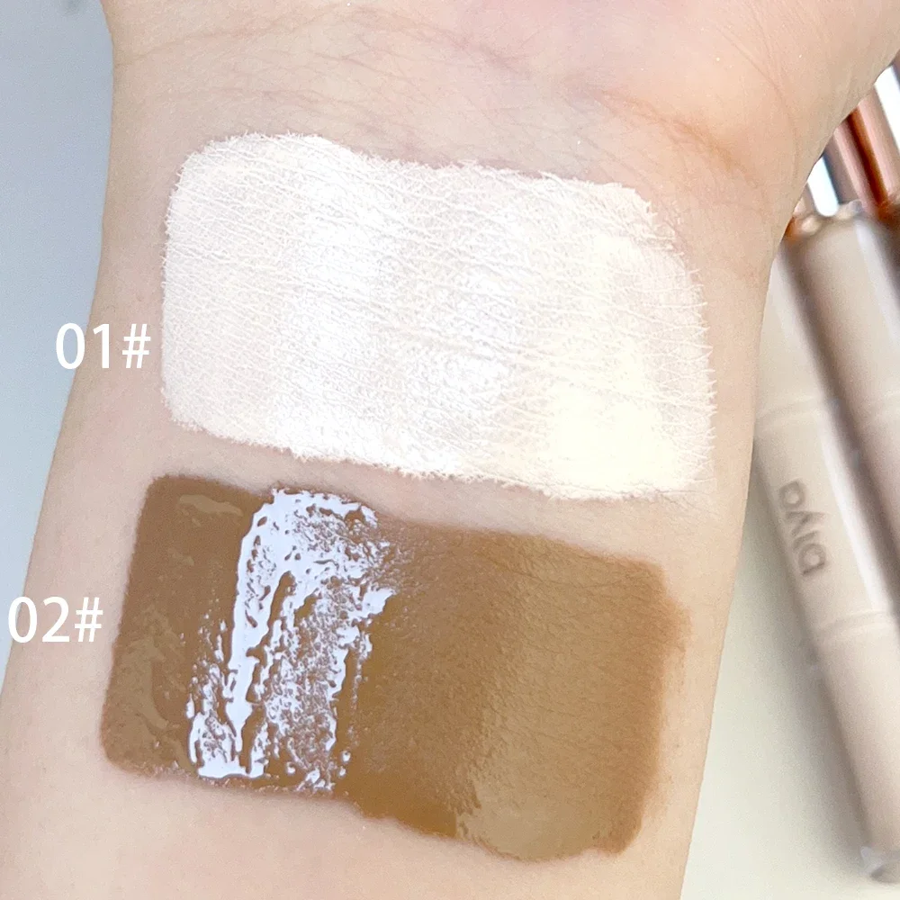 Markeerstift En Bronzer Stick Vloeibare Contour Gewichtloze, Niet-Dragende, Niet-Vegen, Natuurlijk Ogende Gezichtsverhelderende Teint-Booster