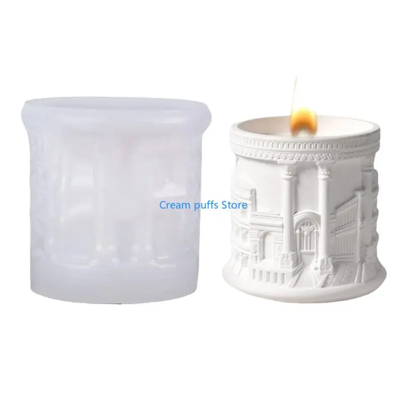 

50LE Multipurpose Silicone Mould for Handmade Storage Cups Nordic Themed Resin and Plaster Crafting Supplies Daily Use