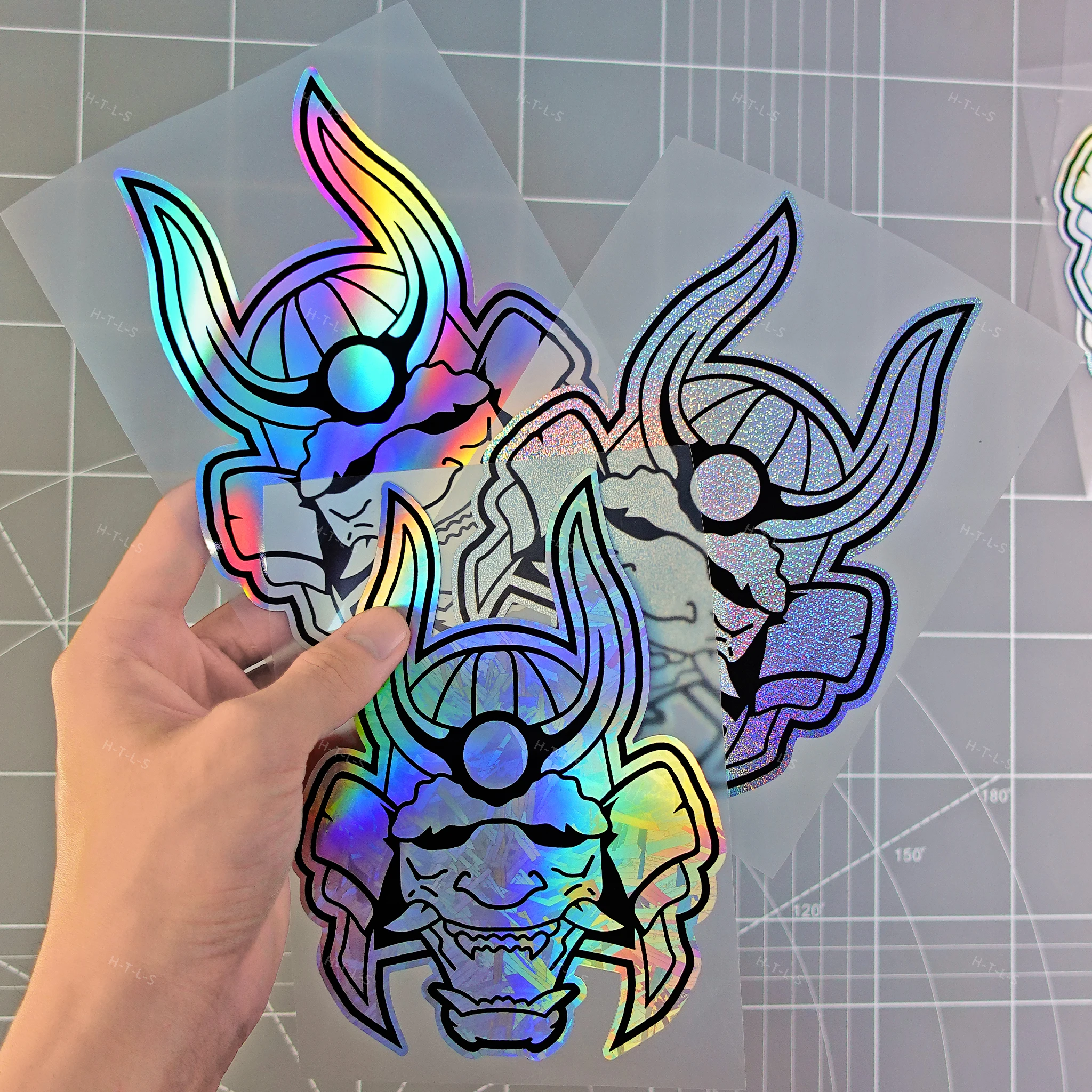 

1PC JDM Samurai Motorcycle Stickers Waterproof for Motorbike Front Fairing Scooter Body Helmet Box Car Window Trunk Vinyl Decals