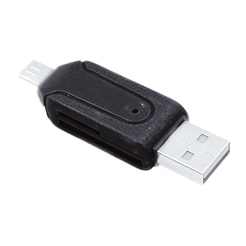 قارئ بطاقات USB 2.0 متعدد الوظائف 2 في 1، قارئ بطاقات Micro SD TFMemory، قارئ بطاقات USBFlashDrive لملحقات أجهزة الكمبيوتر المحمولة