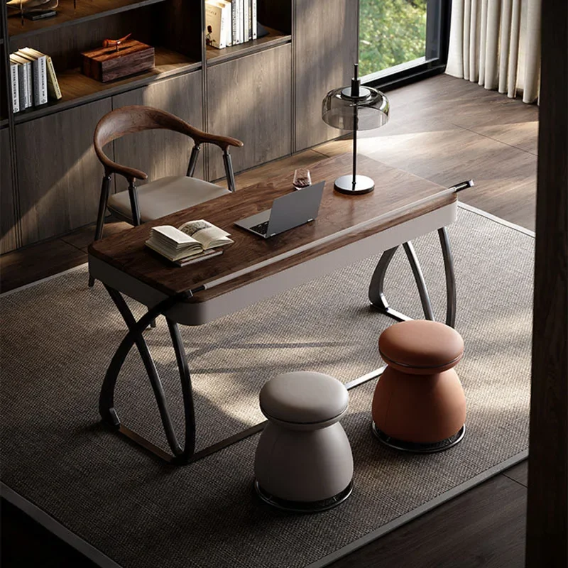 XX Minimalist Computer Office Desk Aesthetic Executive Reception Office Desk Crafts Decoration Escritorio Oficina Trendy Furnitu