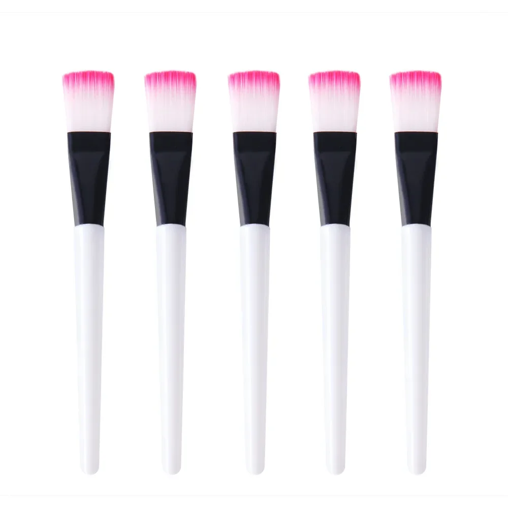 1pcs Gel Acrylic-HandleFacial Mask Brush Makeup Brushes Eyes Face Skin Care Masks Applicator Cosmetics Mask Brush Tool