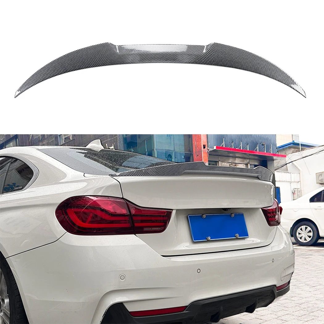 

Rear Trunk Roof Lid Spoiler Wing Tail Tailgate Splitter Lip Spoilers For BMW 4 Series F36 2014-2020 M4 Style Car Accessories