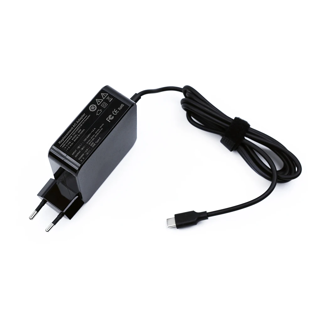 65W 20V 3.25A Typec PD Fast Charger Phone Laptop  Power Adapter For ASUS MacBook  ZenBook