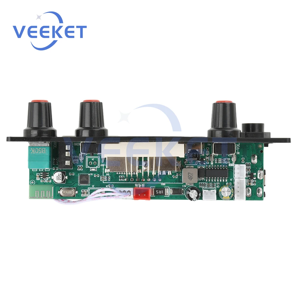 DC 5V 2*10W Bluetooth 5.3 MP3 Decoder Board 20W Amplifier Audio MP3 Player Car FM Radio Module TF USB Mic Record