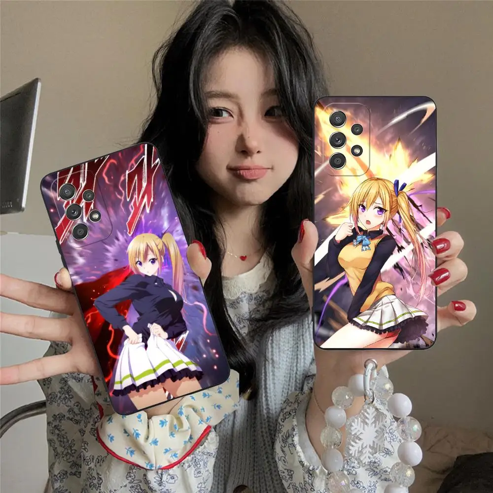 Kawakami ماي أنيمي قضية الهاتف لسامسونج غالاكسي A73 72 71 70 56 55 54 53 52 36 35 34 23 16 15 5G اللون الغطاء الواقي جميلة #3