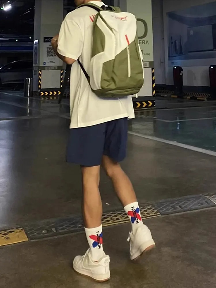 

Qui Dry Ice Silk orts Мужские летние тонкие спортивные орты свободного покроя от четырех до пяти дюймов повседневные свободные орты дышащие моющиеся