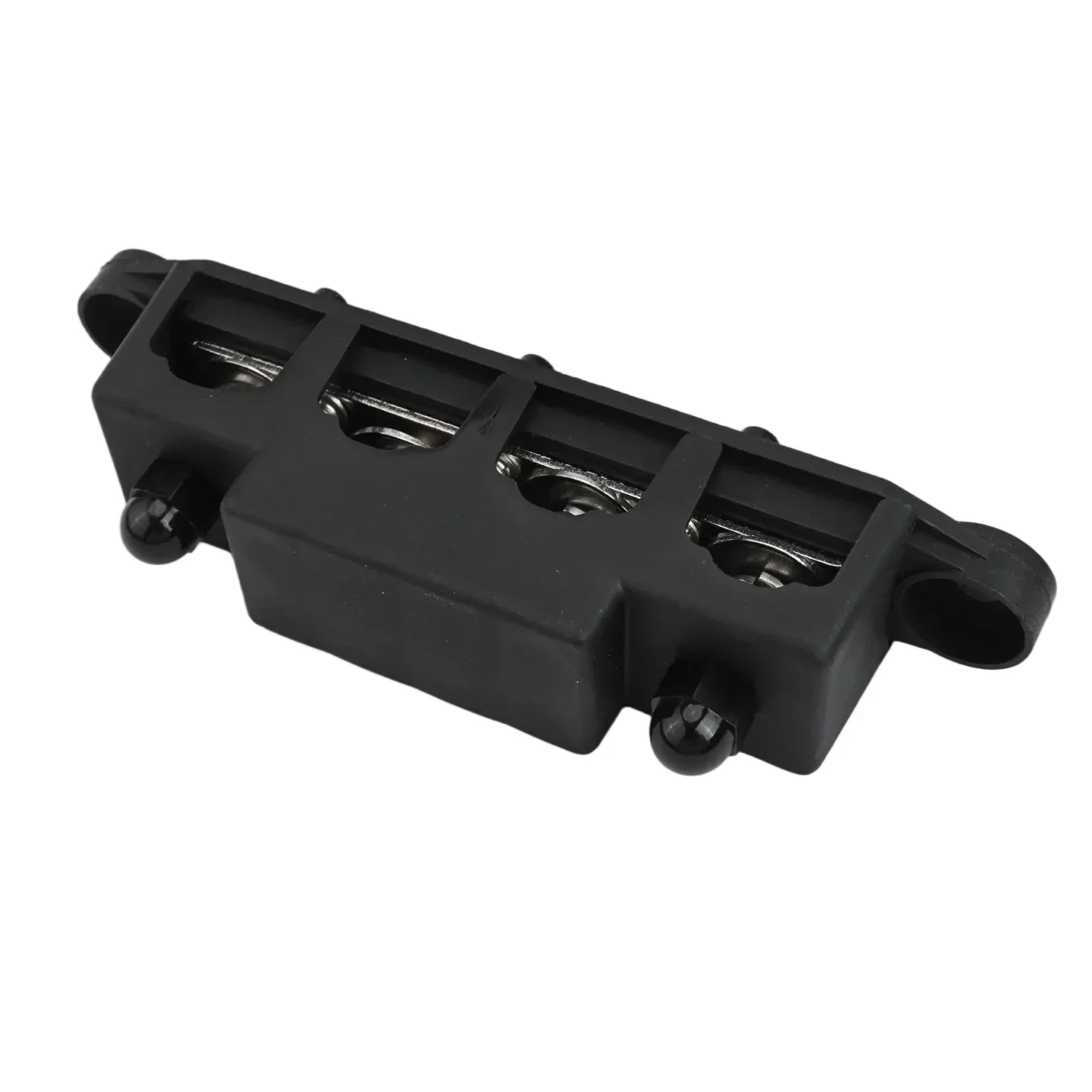 Simplified Wiring Solutions Pair of Robust DC Busbars Supporting up to a Total Current Rating of 250 Amps With Bolt Attachments