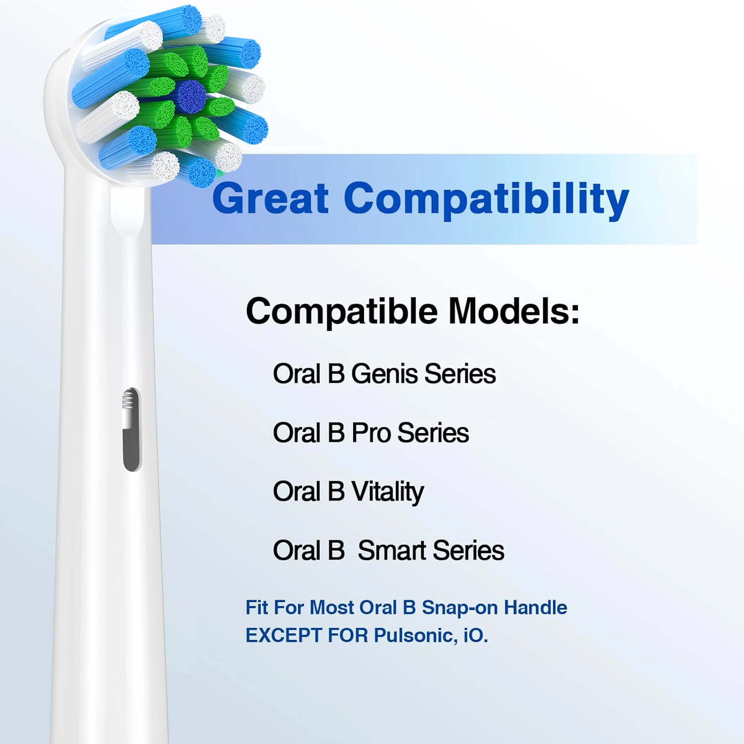 4-12pcs Replacement Brush Heads For Oral-B Electric Toothbrush Advance Power/Vitality Precision Clean/Pro Health/Triumph/3D Exce image 4