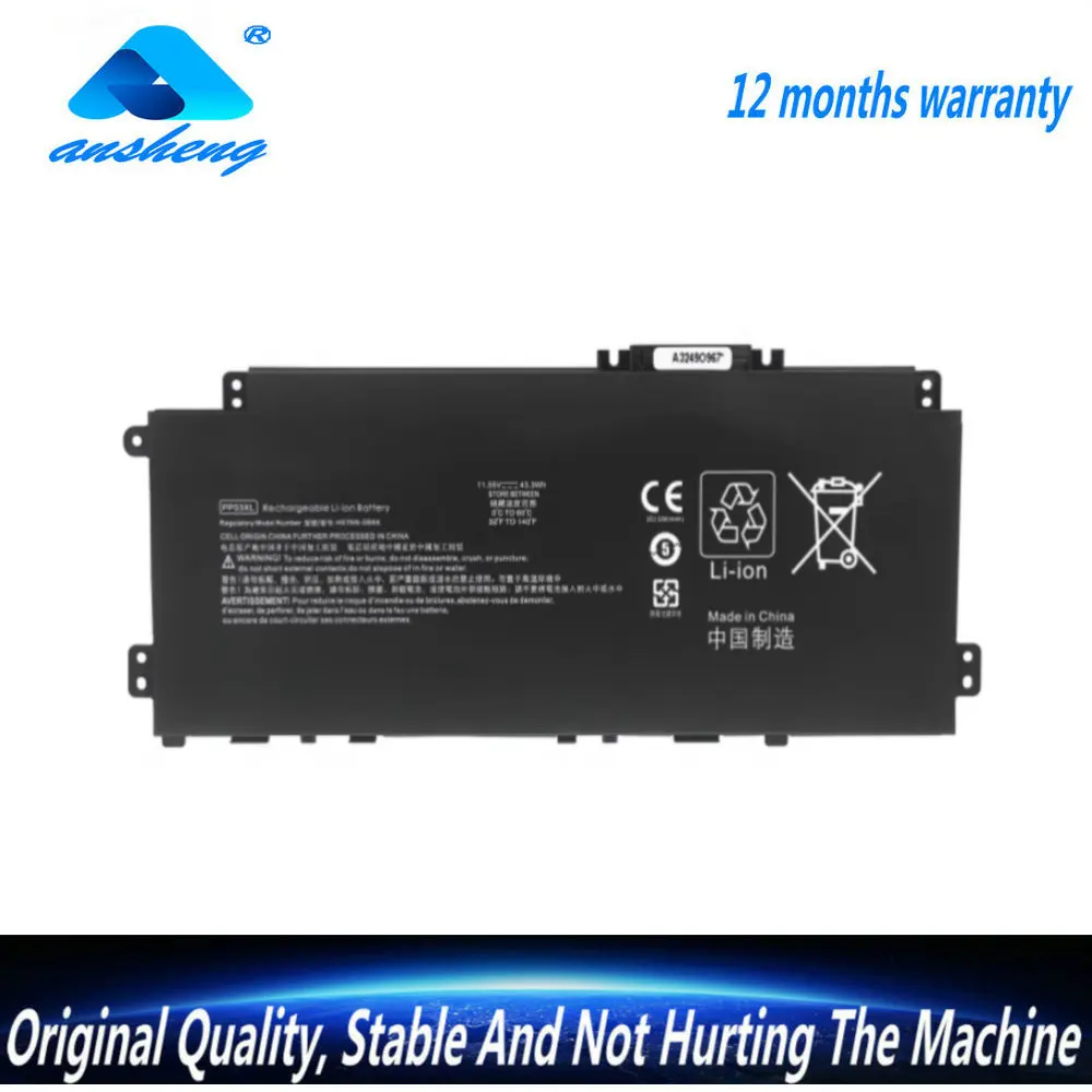 

NEW PV03XL PP03XL Laptop Battery For HP Pavilion x360 13-BB 14-DV 14-DW 14M-DW 14-DK HSTNN-LB8S HSTNN-DB9X HSTNN-OB1P L83388-421