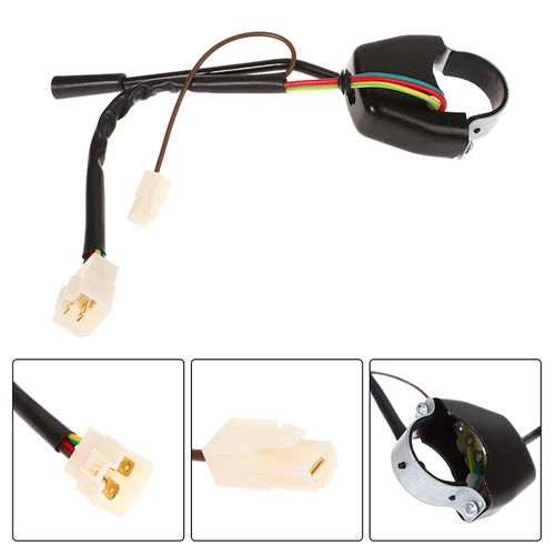 Imagen 2 del producto JK802A Interruptor de dirección Interruptor de señal de giro (3+1 cables) para reparación de indicadores de carretilla elevadora HELI – Accesorios para montacargas