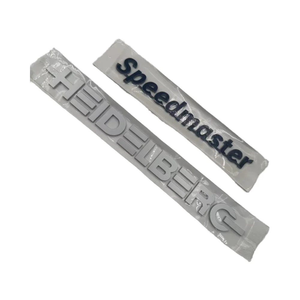 

Высококачественная защитная крышка с буквами, наклейка Heidelberg Speedmaster для SM52 SM74 SM102, значок Wordmark