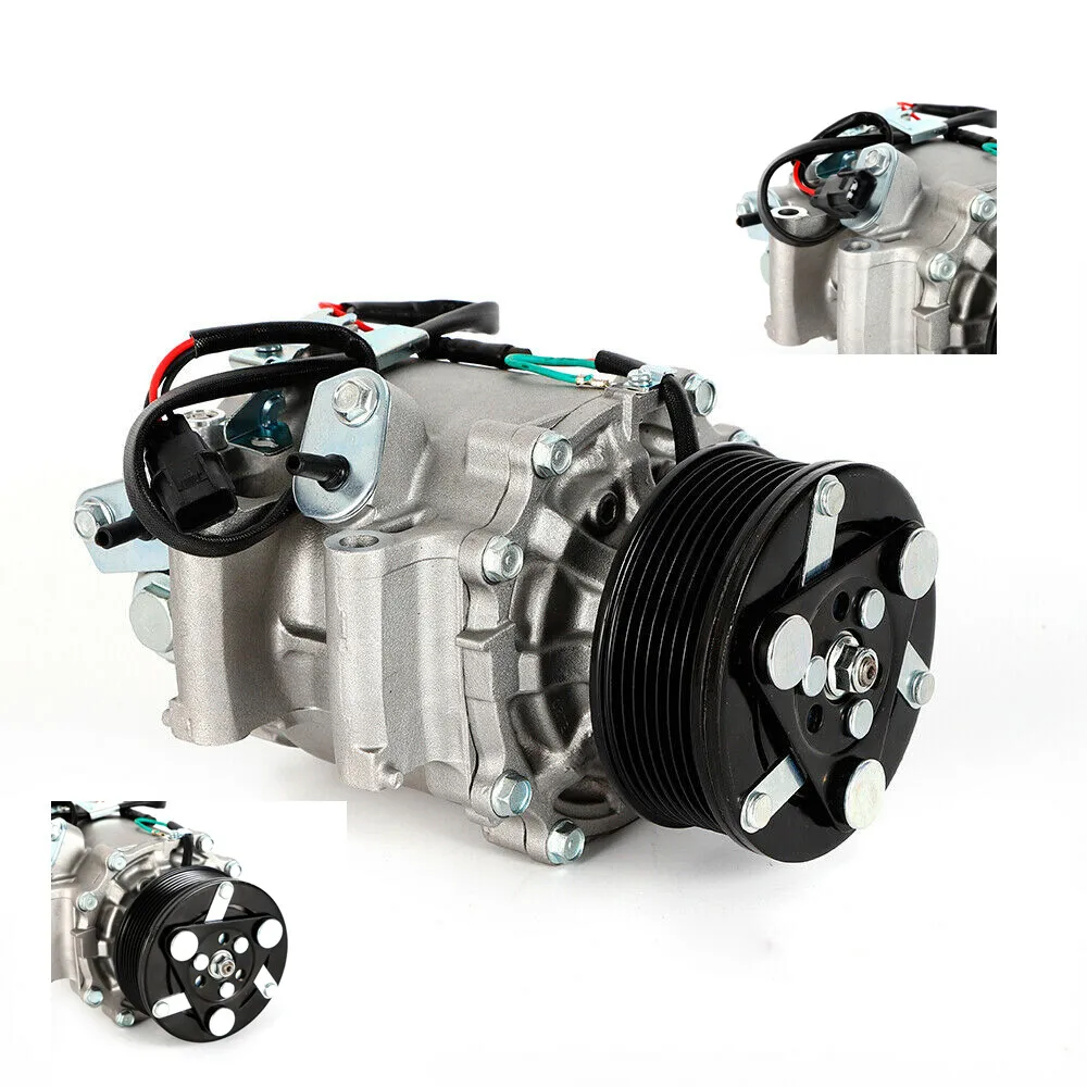 

A/C Air Compressor with Clutch, For 2006 2007 2008 2009 2010 2011 Honda Civic DX Coupe/Sedan 2-Door 4-Door 1.8L, AC Compressor