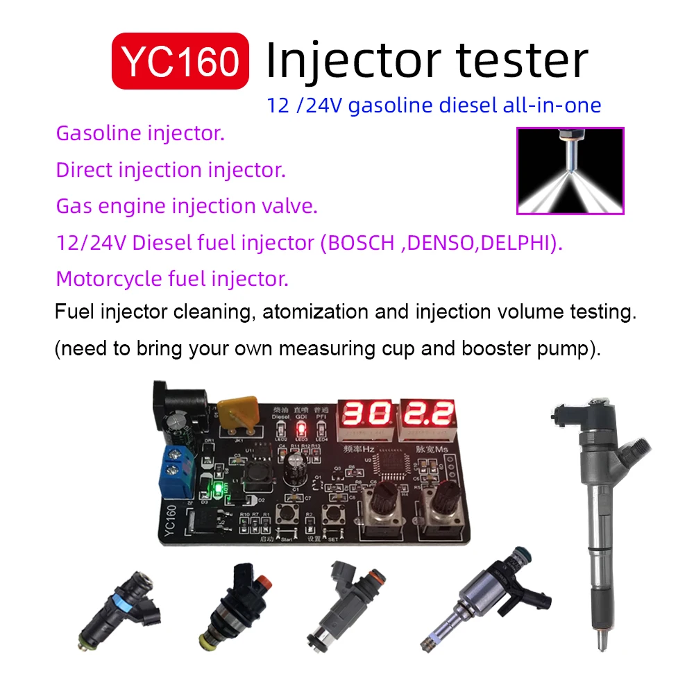 جديد QDB-2A برو السيارات سيارة الخمول خطوة المحرك الملف اللولبي صمام خطأ الإشعال لفائف تستر حاقن تستر أدوات التشخيص #4