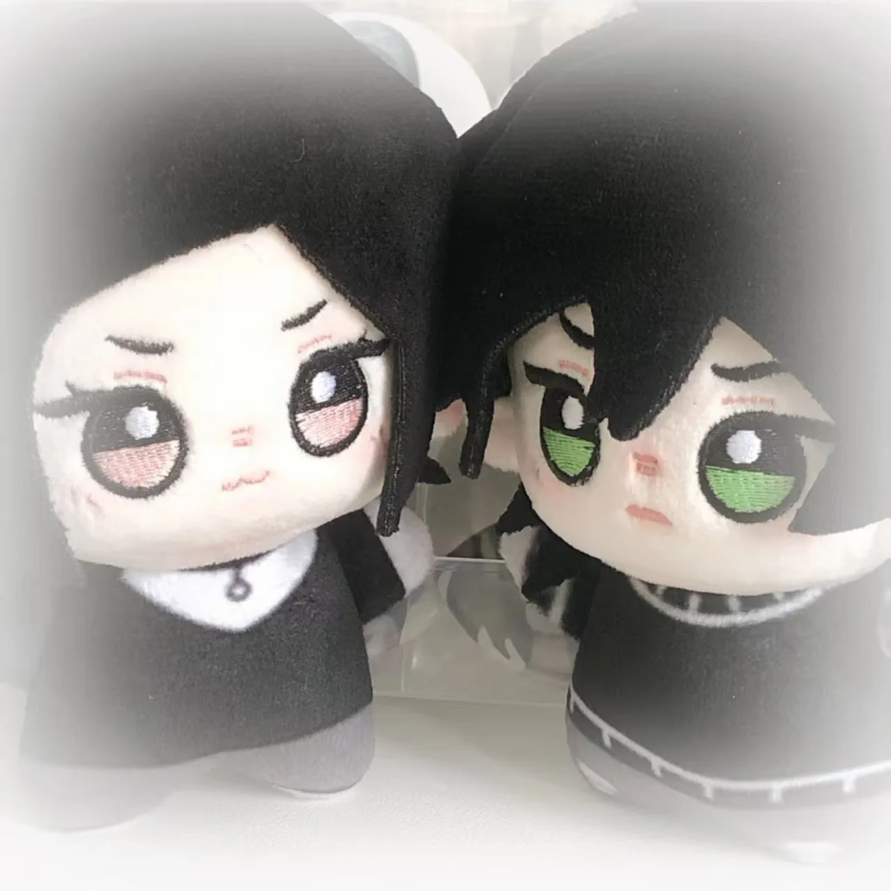 نعش آندي و ليلي 10 سنتيمتر أنيمي تأثيري بلوشي حقيبة حلية لطيف أفخم قلادة المفاتيح هدية عيد ميلاد