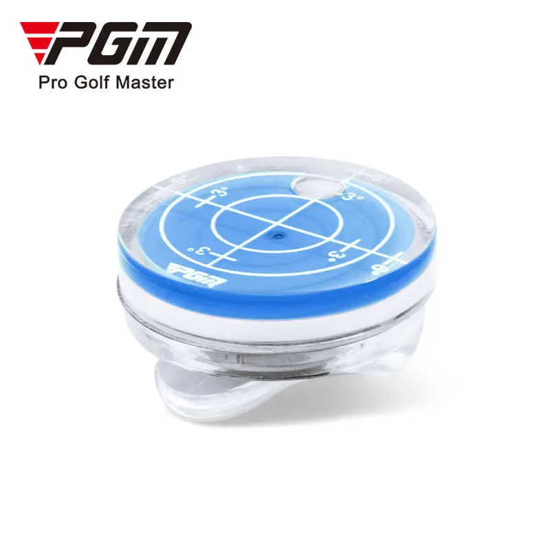 PGM Golf Level Function Marks Magnetic Cap Clip Golf Ball Marker Red and Blue MK011