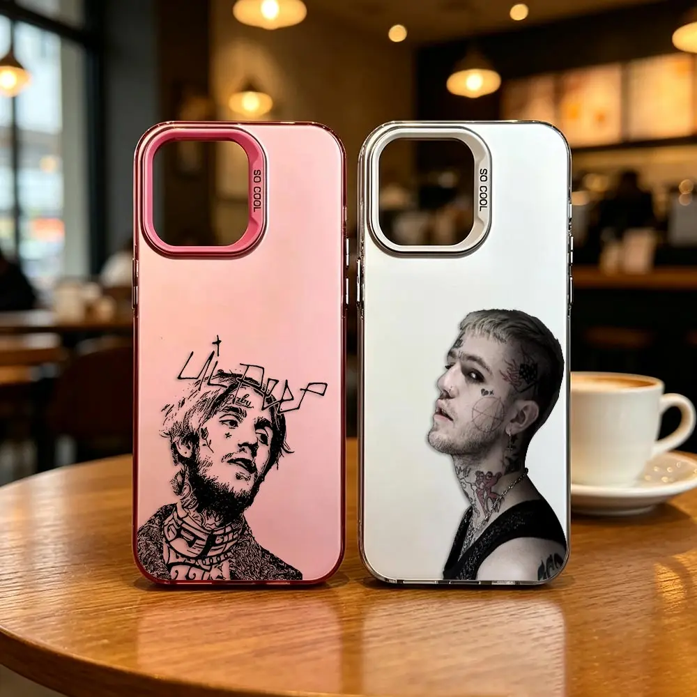 Phone Case For Samsung A03S A04S A05 A05S A06 A7 A10 A12 A13 A14 A15 A16 A17 NOTE 20 M36 Cover Rapper Lil p-Peep Hell Cry Boy