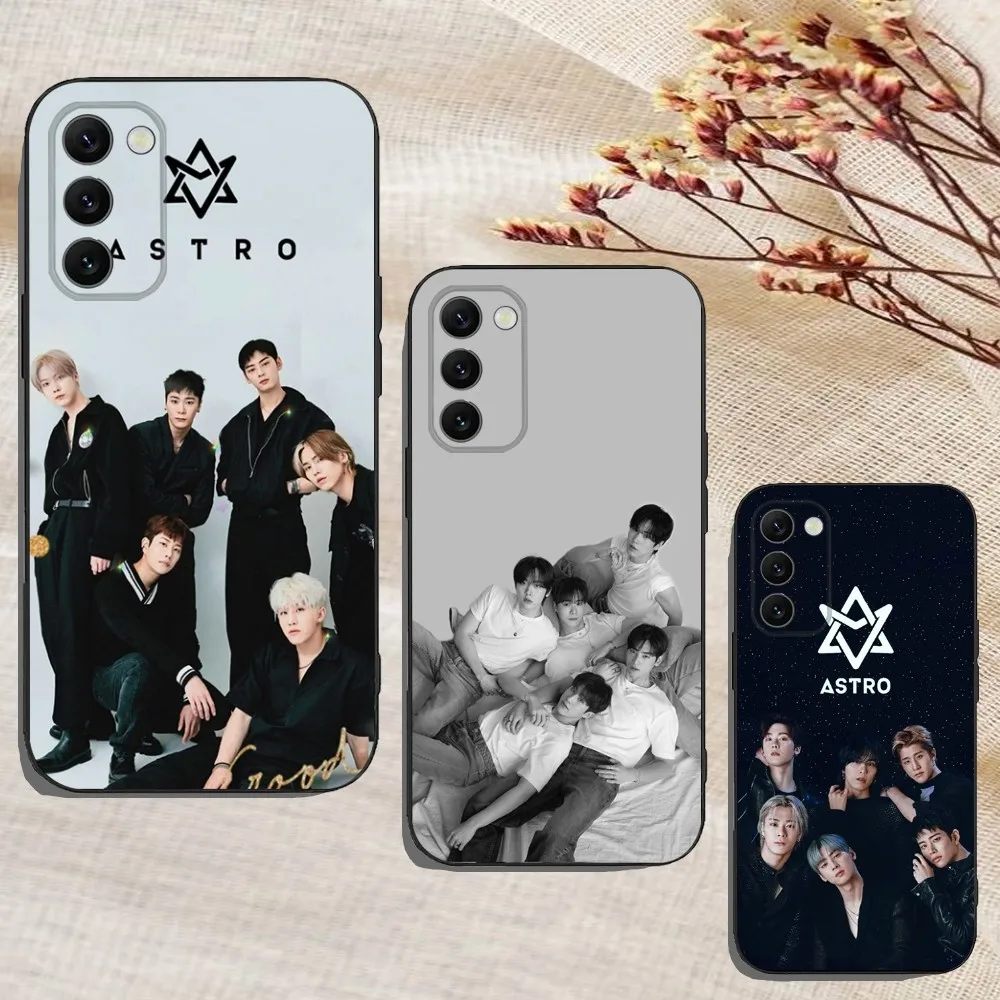 A- Astro Kpop Music Phone Case For Samsung Galaxy A20,A21s,A22,A31,A32,A52,A53,A72,73,A80,A91Soft Black Cover