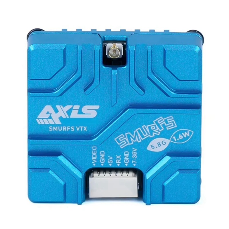 For Axisflying SMURFS VTX 5.8G 1.6W VTX 40CH 1600Mw FPV Video Transmitter For FPV RC Drone DIY Part