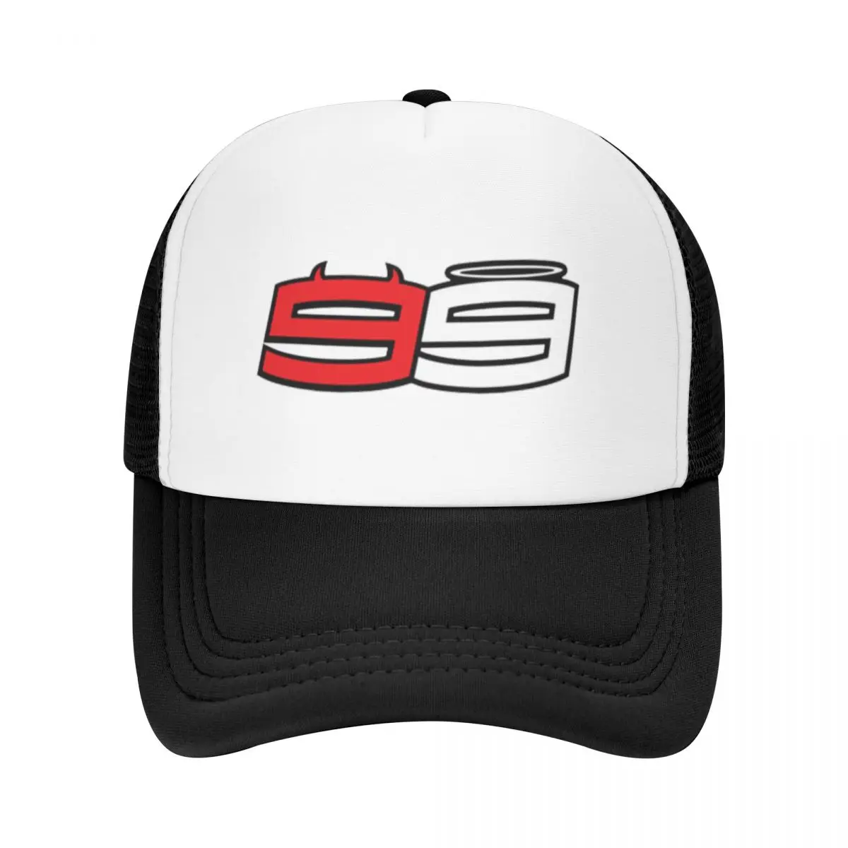 Racing # 99 Jorge Lorenzo Motorcycle Fashion Mesh Baseball Cap Mens GP Beach Peaked Caps Four Seasons Sunscreen Hat