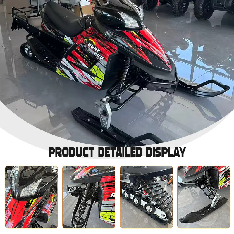 Electric Snowmobile Double Sea - Outdoor Adventure Vehicles review and price