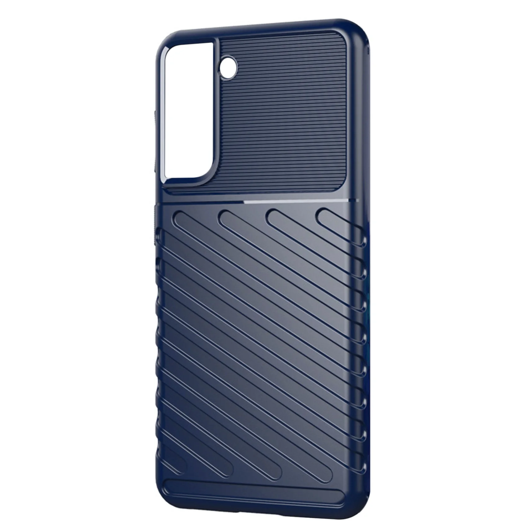 Rugged Fiber Cover for Samsung Galaxy S21 Case Anti-Knock Full Cover Back Case for Samsung Galaxy S30 Case Blue