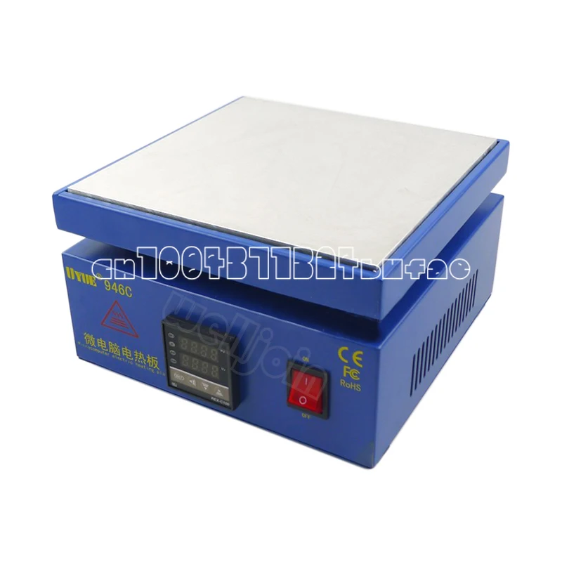 946C Electronic Hot Plate LCD Digital Display Preheating Station for PCB SMD heating phone LCD touch screen separate