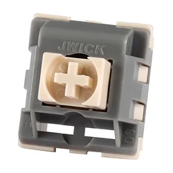 Interruptor linear semi-silencioso de jwick com mola chapeada a ouro 62g 5 pinos jwk interruptor de caixa silencioso rgb chaves compatíveis