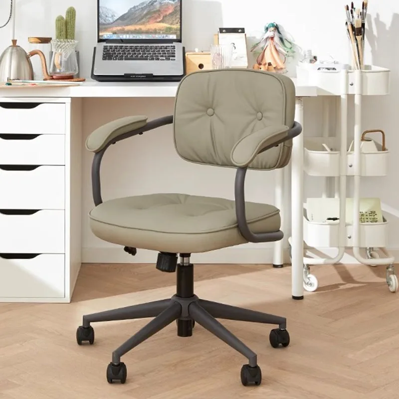 Kneeling Office Chair Swivel Ergonomic Mobile Computer Recliner Bedroom Vanity Chair Gameing Silla De Oficina Salon Furniture