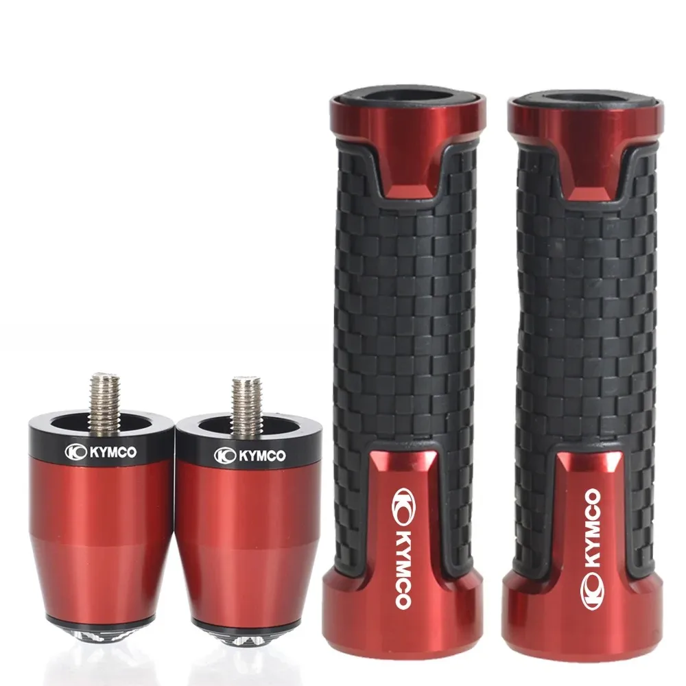 Latest Motorcycle Handlebar Grips Handle Bar Ends Plug For Kymco Downtown 125 200 250 300/i 350i k-xct 300 Xciting 250 300 400/i