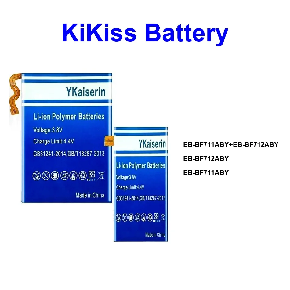 

EB-BF711ABY EB-BF712ABY EB-BF711ABY+EB-BF712ABY For Samsung Galaxy Z Flip 3 F7110 SM-F711b 5G Mobile Phone Battery 1300-2700Mah