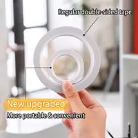 8/800m Double Sided Tape Ultra-thin White Strong Sticky Tapes Stickers Super Adhesive Tape Strips for Home Office Supplies 4