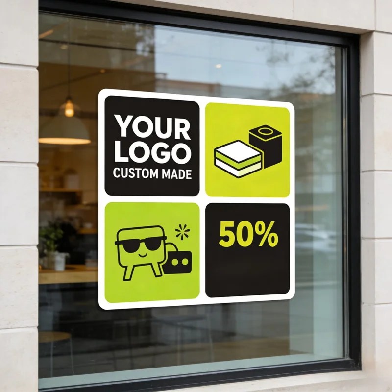 Any Picture Custom Stickers Fish Tanks And Aquarium Shops For Decorative Labels Store Signage And Commercial Advertising Etc