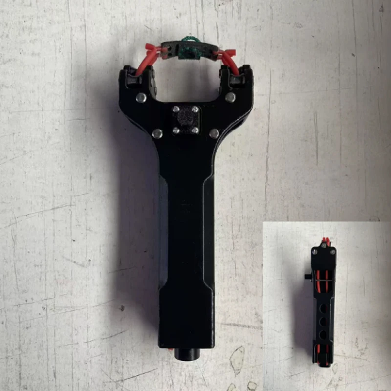 New Rapid Fire Automatic Loading S lingshot Rubber Band Outdoor High-precision Hunting Shooting tool