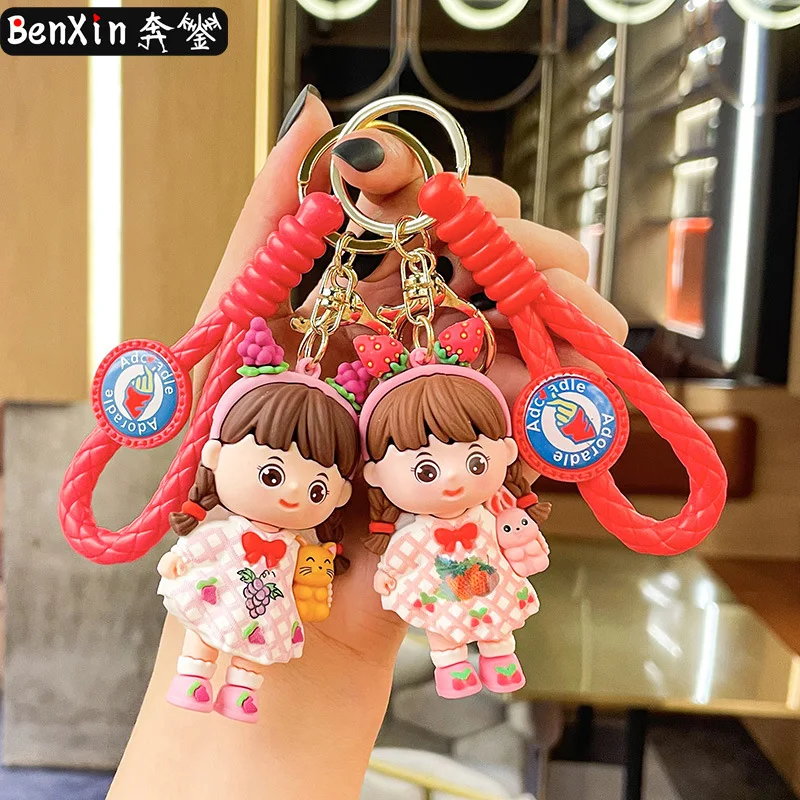 

miniso Plush keychains, car pendants, cute and exquisite couple bags, gifts, key chains, and pendants