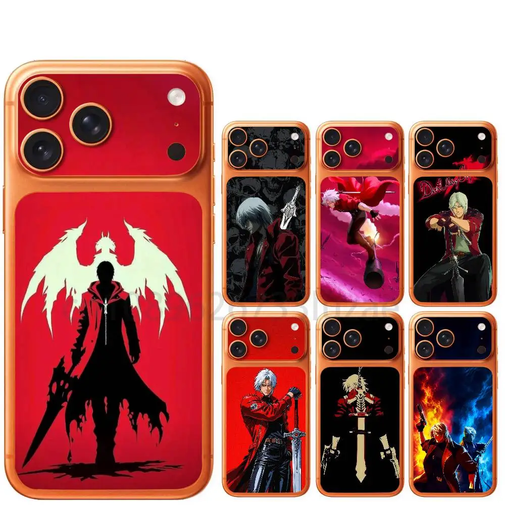 D-Devil M-May Cry D-DMC2 For iPhone 17 Pro 17 ProMax Anti-Scratch Protective Film