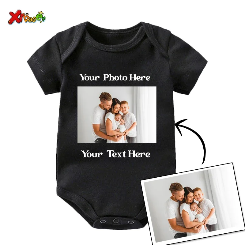 

New Family Member Photo Shirt Family Baby Photos T Shirt Children Birthday Party Photo Custom T Shirts Family Matching Outfits