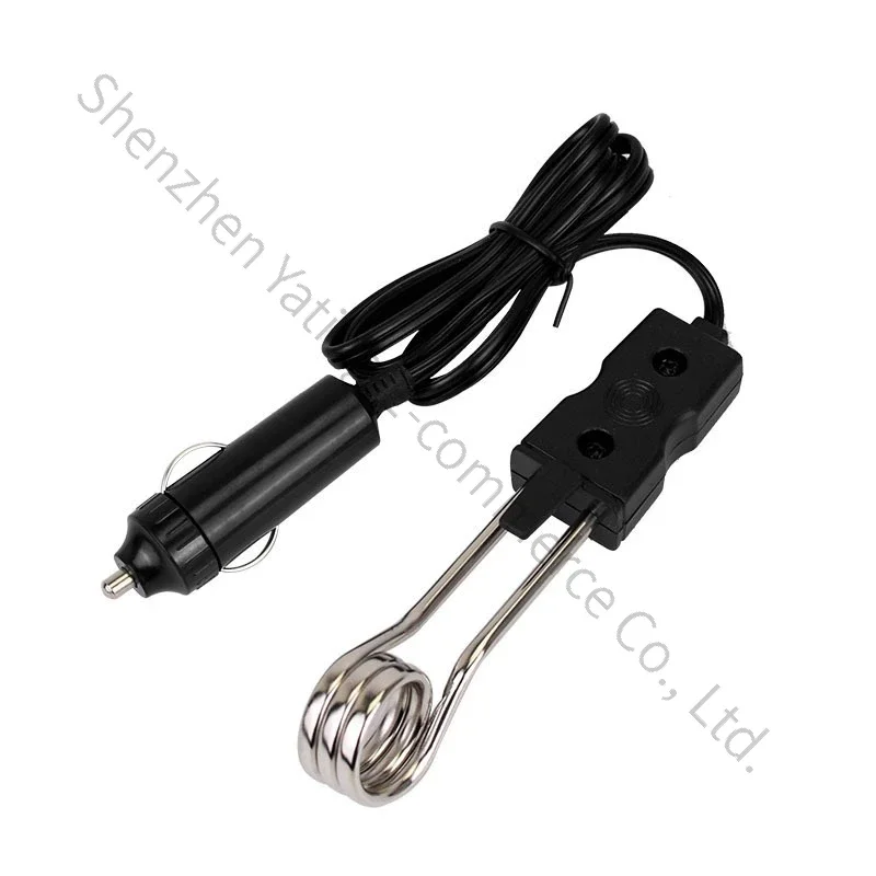12V24V Car Heating Fast Boiling Water Heater Electric Boiling Water Stick Car Water Heater Car Supplies