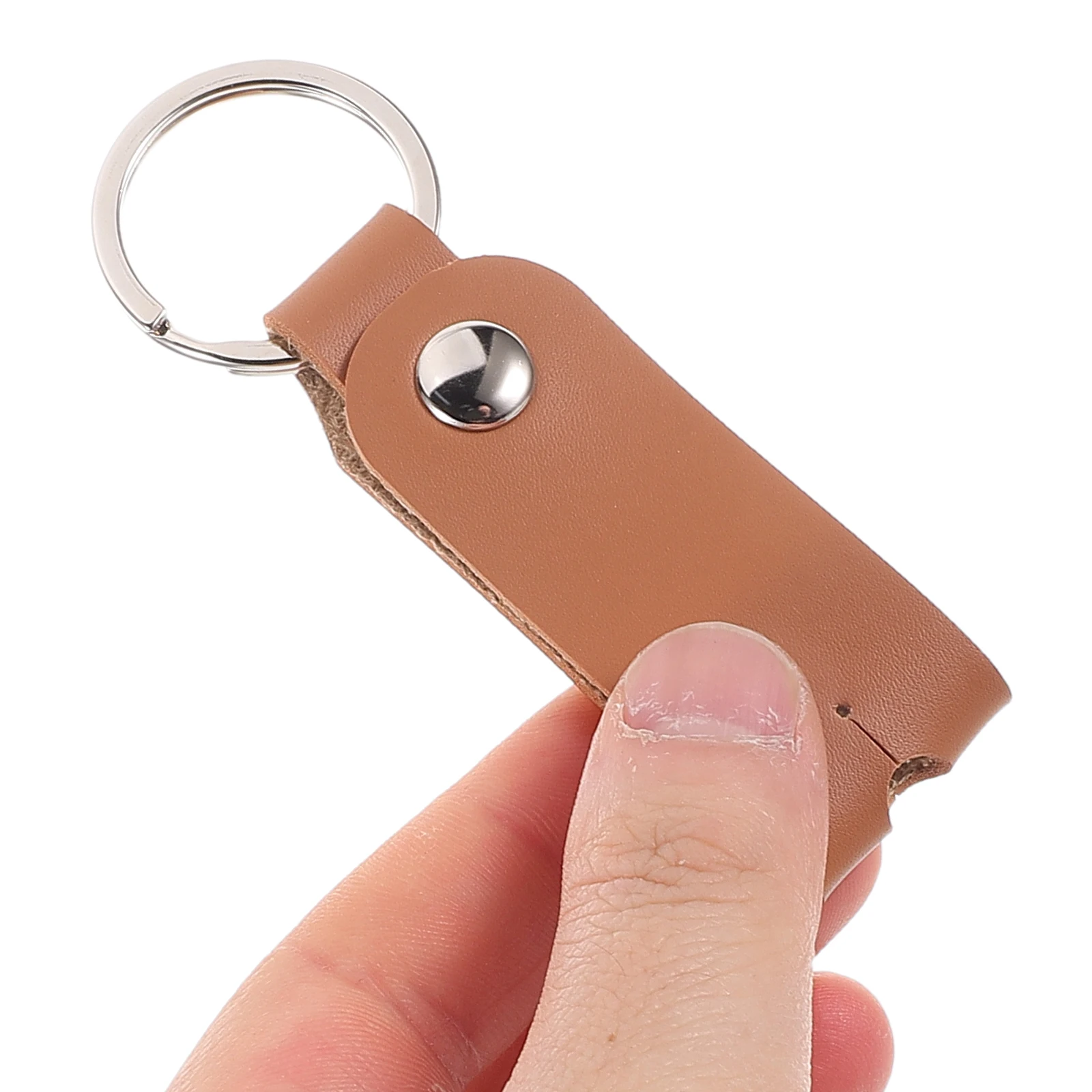 

2pcs Brown Black Pu Tuning Wrench Covers Chain Universal Key Sleeve Snare Accessories Durable Drum Tuner Sleeve Protection Cover