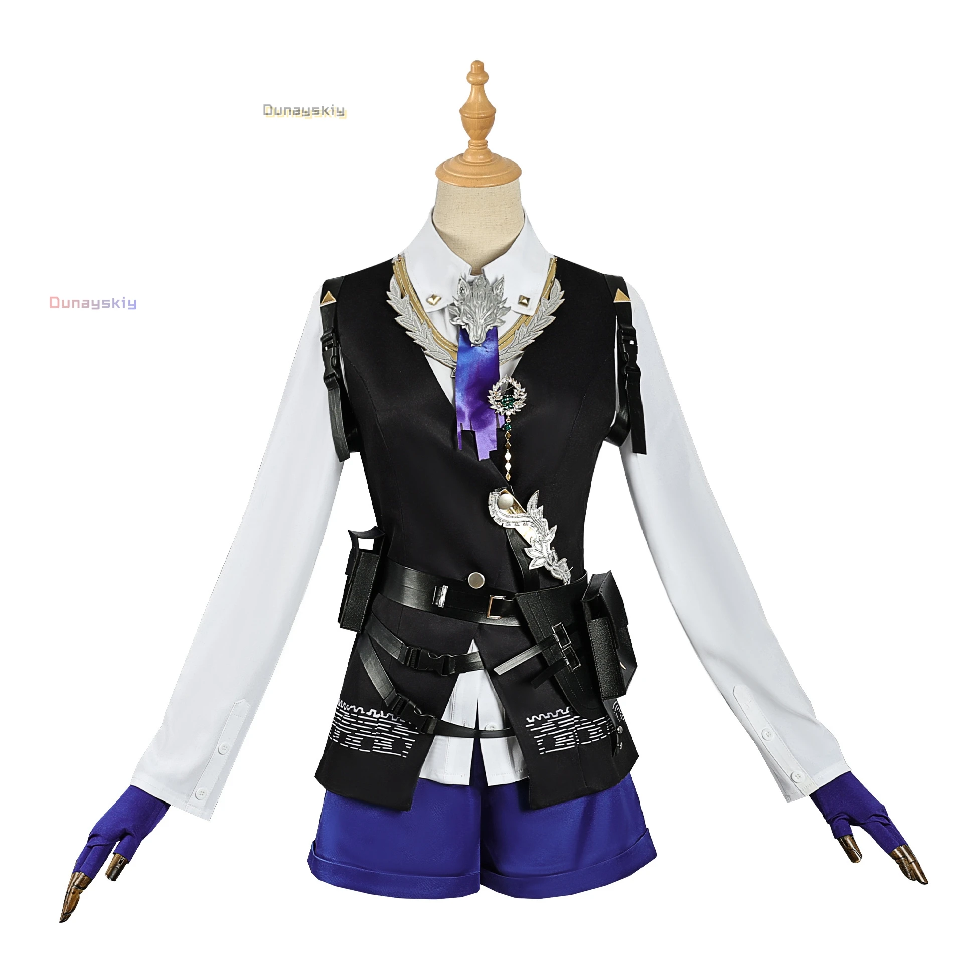 لعبة فرسان تكساس أوميرتوسا معركة البدلة تأثيري حلي XS-3XL رائع موحدة هالوين حفلة لعب الأدوار الزي النساء