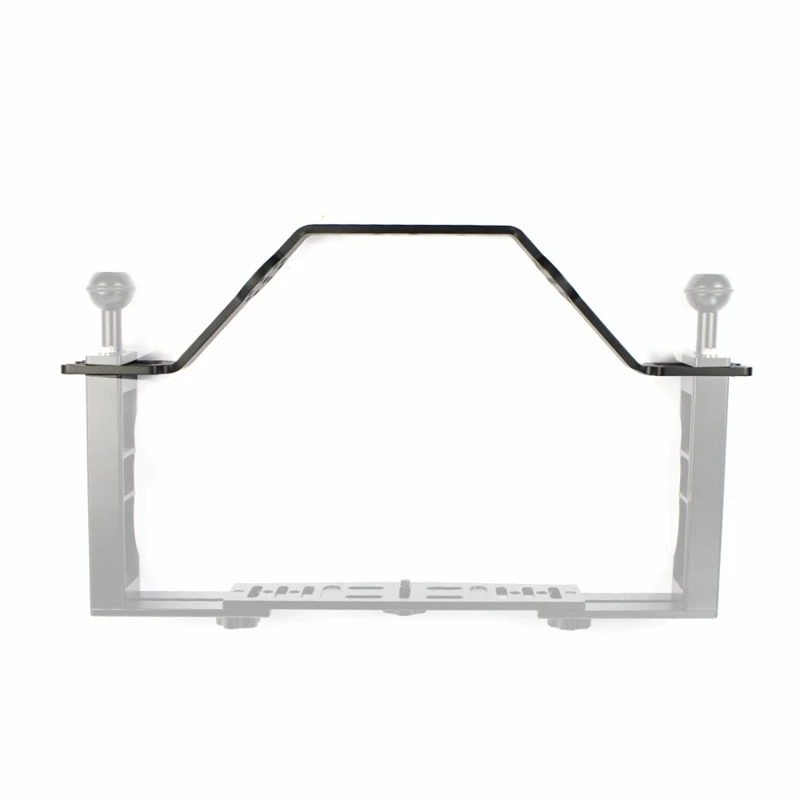 Tauch lichter Ball Schmetterlings clip für Gopro Held mit zwei Hand Tauch griff Tablett Griff halterung Erweiterungs halterung