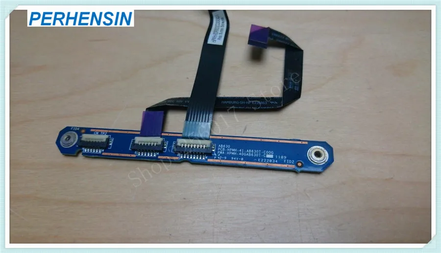 Panel táctil para HP DV6-6000 DV7-6000, placa de botón con CABLE DV6-6001sa, HPMH-41-AB630T-C00G