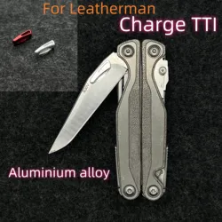 Aluminum Alloy Thumb Grip Push Button For Leatherman Charge TTI Main knife and serrated knife DIY Accessories
