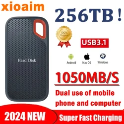 Per xiaomi Hard Disk Mobile SSD E60 1TB 2TB 256TB USB 3.1 HD Hard esterno per Laptop PS5 Mobile Hard Disk HDD Storage