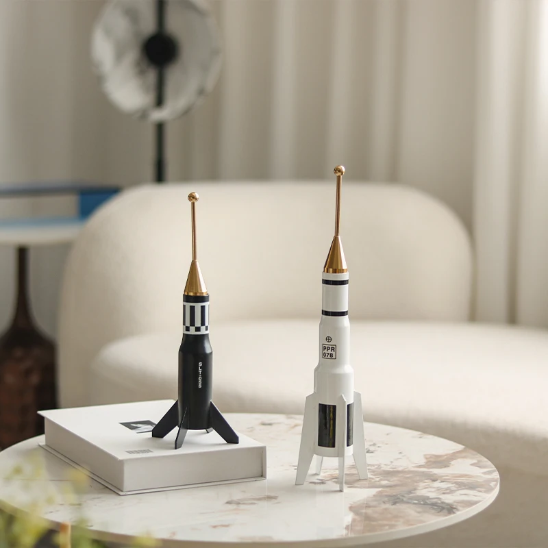 

Wholesale Eco-Friendly Other Home Decor Living Room Small Rocket Home Decoration Art Crafts Ornaments