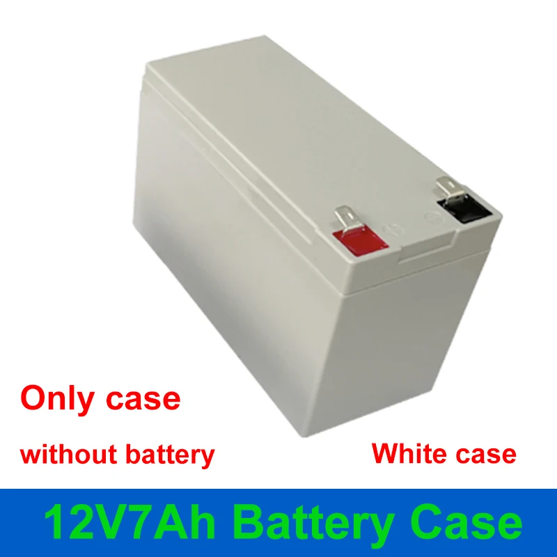 12V 7Ah Batterij Case Fit 21Pcs 18650 Cellen 12V7Ah Lege Doos 3*7 Houder 3S25A Bms Nikkel strip Opbergdoos Voor Diy Batterij