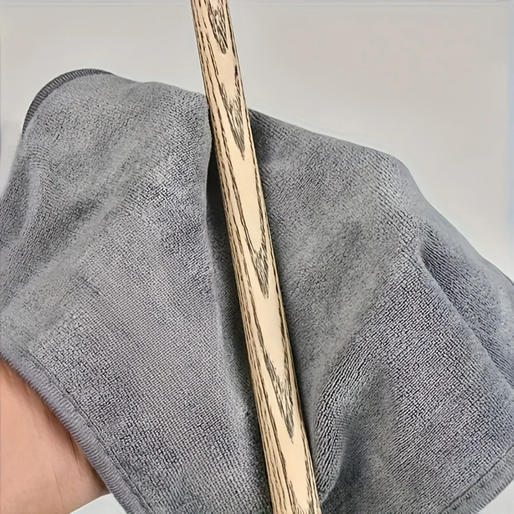 1 Billiard Cue Cleaning Towel, Coral Fleece Faux Fur Double-Sided Towel, Multi-Purpose for Swimming Pool Cleaning, Billiard Cue Cleaning, Car Cleaning