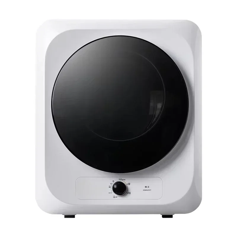 Compact dryer 1.5cu. Made of portable clothes dryer with stainless steel lined exhaust pipe