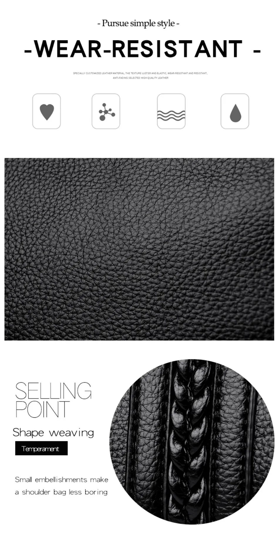 Genuine High Quality Soft Leather Women's Handbag Trend Designer Female Crossbody Bag Casual Shoulder Messenger Handbags 2024