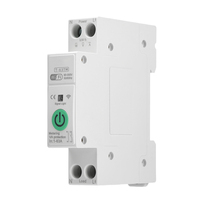 Wifi Smart Circuit Breaker 63A Over Current Under Voltage Protection Power Metering Wireless Remote Control Switch for tuya